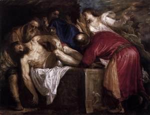 Tiziano Vecellio (Titian) - Entombment