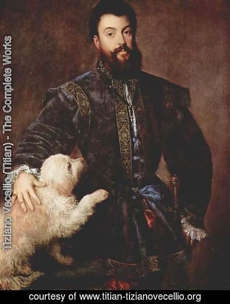 Tiziano Vecellio (Titian) - Federico Gonzaga, Duke of Mantua