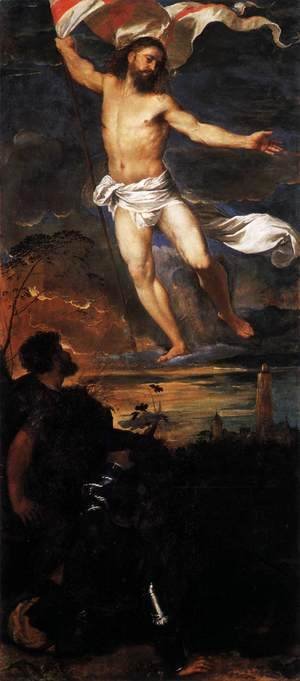 Tiziano Vecellio (Titian) - Polyptych of the Resurrection, Resurrection