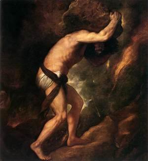 Tiziano Vecellio (Titian) - Sisyphus