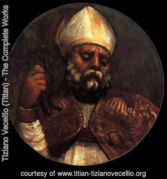 Tiziano Vecellio (Titian) - St Ambrose