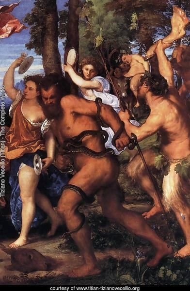Bacchus and Ariadne (detail 2)