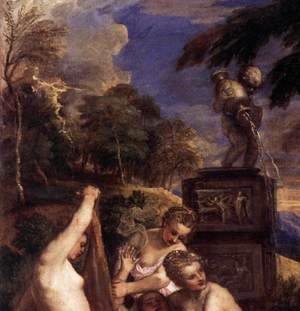 Tiziano Vecellio (Titian) - Diana and Callisto (detail 2)