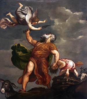 Tiziano Vecellio (Titian) - Sacrifice of Isaac 2