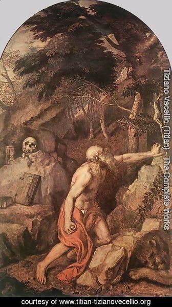 Tiziano Vecellio (Titian) - St Jerome 3