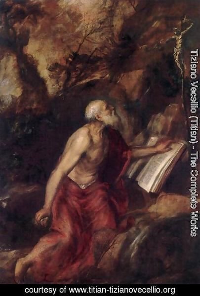 Tiziano Vecellio (Titian) - St Jerome 5