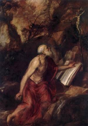 Tiziano Vecellio (Titian) - St Jerome 5