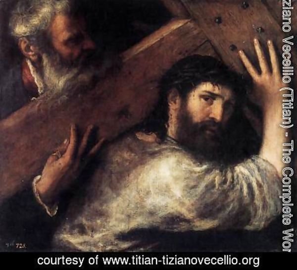 Tiziano Vecellio (Titian) - Christ Carrying the Cross 4