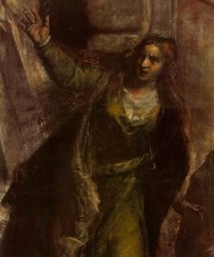 Tiziano Vecellio (Titian) - Pieta (detail)