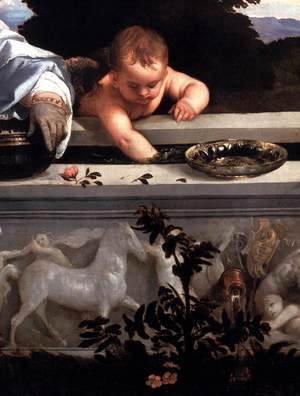 Tiziano Vecellio (Titian) - Sacred and Profane Love (detail)