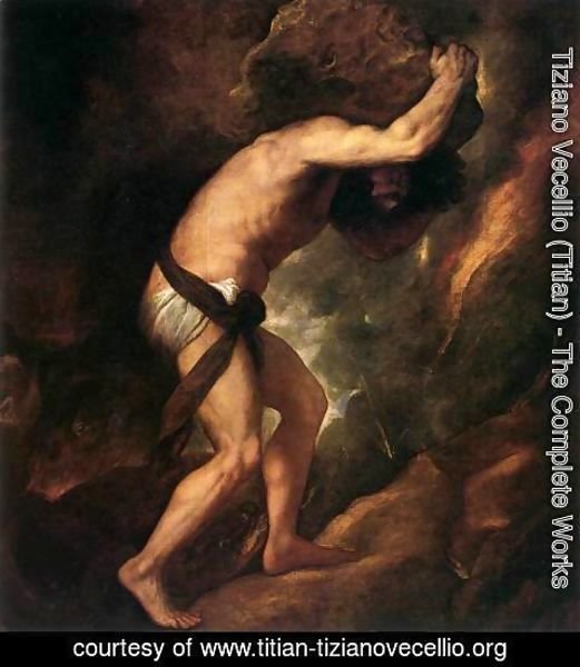 Tiziano Vecellio (Titian) - Sisyphus 2