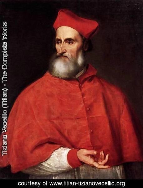 Tiziano Vecellio (Titian) - Portrait of Pietro Bembo 2