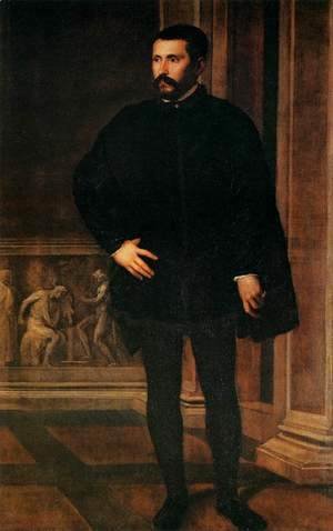 Tiziano Vecellio (Titian) - Portrait of a Man 2