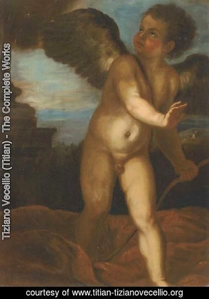 Tiziano Vecellio (Titian) - Cupid