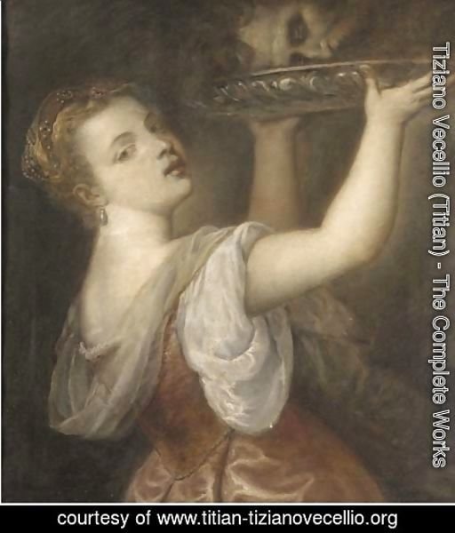 Tiziano Vecellio (Titian) - Salome with the Head of Saint John the Baptist