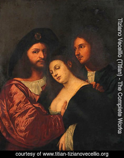 Tiziano Vecellio (Titian) - The Lovers