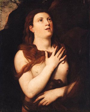 Tiziano Vecellio (Titian) - The Penitent Magdalen