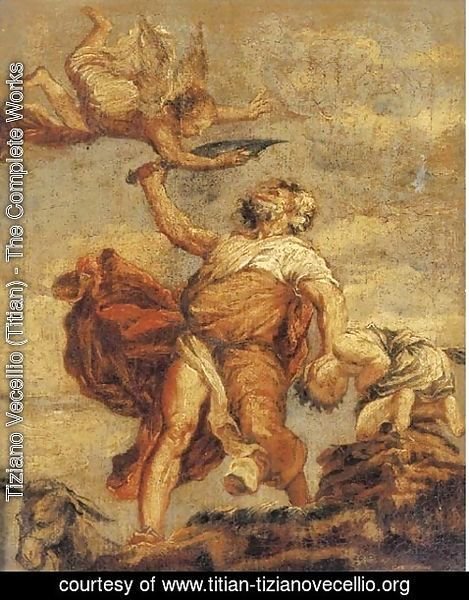 Tiziano Vecellio (Titian) - The Sacrifice of Isaac