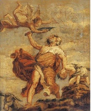 Tiziano Vecellio (Titian) - The Sacrifice of Isaac