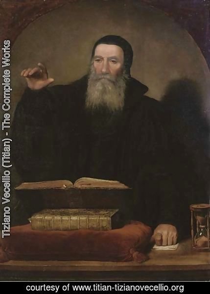 Tiziano Vecellio (Titian) - A cleric