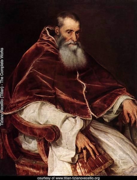 Portrait Of Pope Paul III