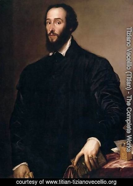 Tiziano Vecellio (Titian) - Antoine Perrenot de Granvelle