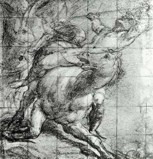 Tiziano Vecellio (Titian) - Horse and Rider