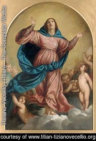 Tiziano Vecellio (Titian) - The Assumption