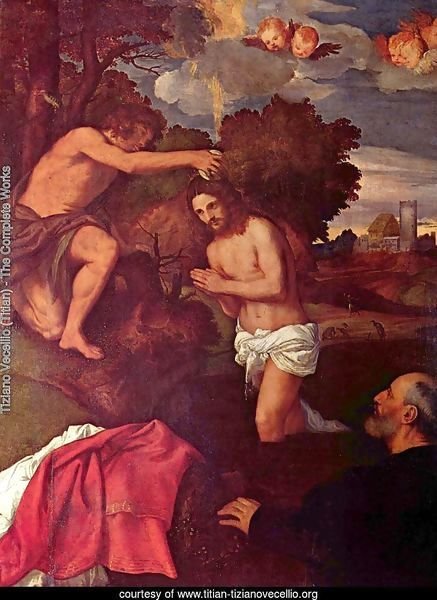 Baptism of Christ with the client Giovanni Ram