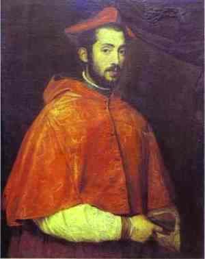 Portrait of Cardinal Alessandro Farnese