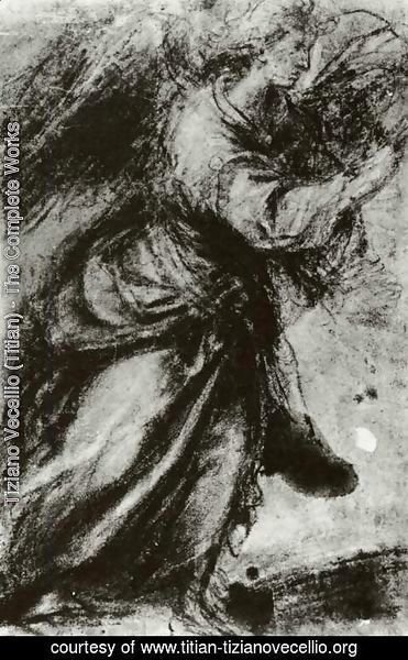 Tiziano Vecellio (Titian) - Angel of the Annunciation