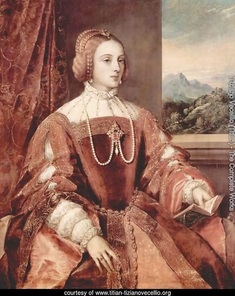 Portrait of Isabella of Portugal, wife of Holy Roman Emperor Charles V